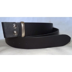 Pas ze skóry - B- hand made w pasie 82 -94cm (id: 626)